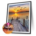 thumbnail image 1 of El mar 5D completo taladro redondo diamante pintura DIY costura punto de cruz Likrtyny  decoración de arte, 1 of 9