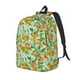 thumbnail image 1 of Disketp Tangerine Mochila de Lona Estampada, Mochila Escolar de Viaje Ligera para Estudiantes y Portátil-Small, 1 of 5