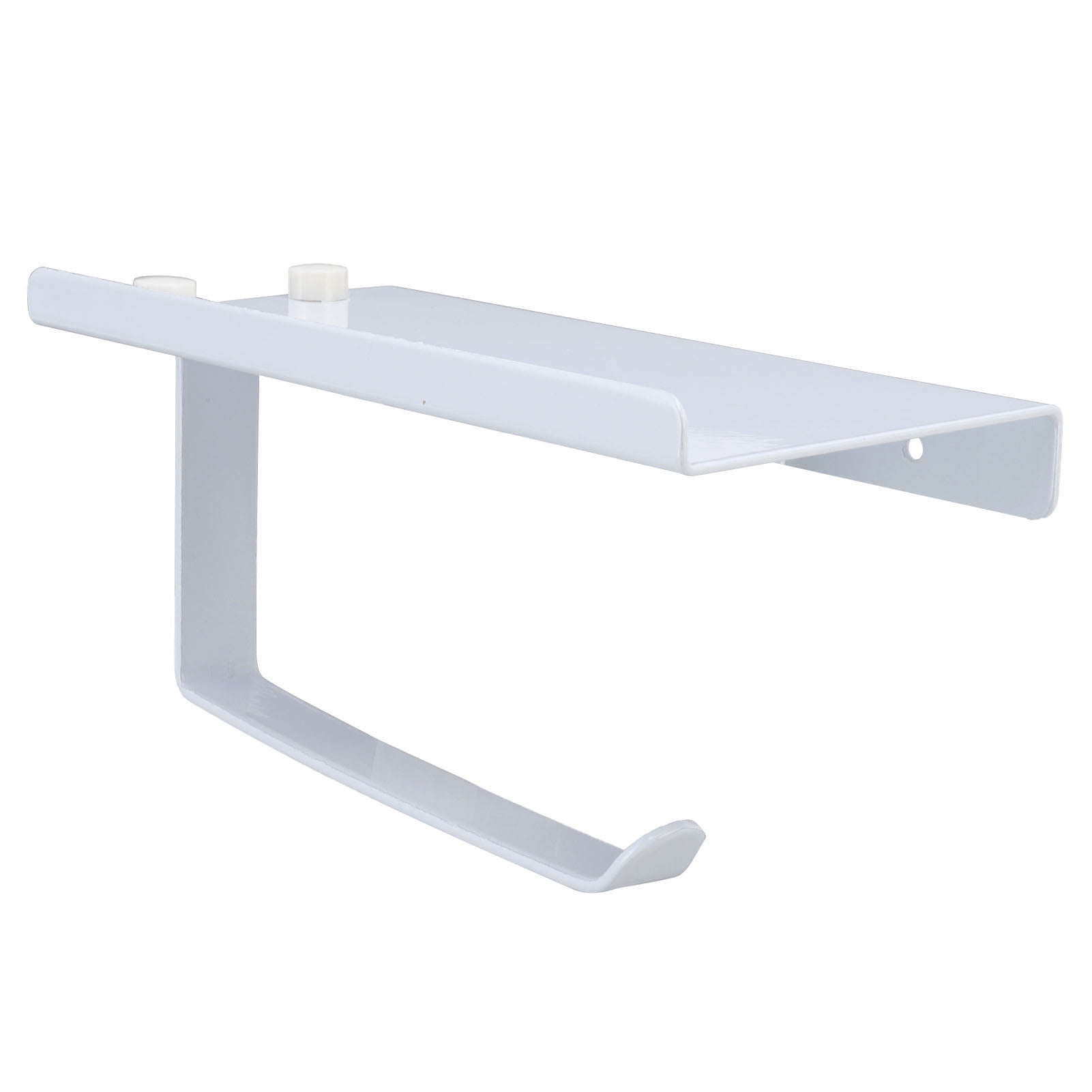 Toilet Paper Holder Phone Shelf, Elegant Appearance Easy Install Towel