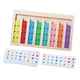 thumbnail image 5 of Juguetes de madera Montessori, rompecabezas, juego lógico, juguetes para combinar colores y formas. 8 colores, 5 of 9