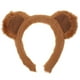 thumbnail image 1 of KAKOWELY Diadema con orejas de oso para cosplay, maquillaje, lavado de cara, animal, disfraz, 1 of 5