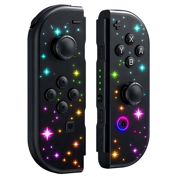 Joypad Controller (L/R) Compatible for Switch/Lite/OLED Controllers,Support Vibration/Motion Control/Wake-up