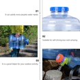 thumbnail image 2 of Blue PC Material Portable Water Container for Outdoor Use and Car Camping with Large Capacity, 2 of 8