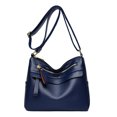 thumbnail image 3 of Bolsos multifunción para mujer, con muchos bolsillos, de piel de marca, de lujo, de diseñador, de gran calidad, para hombro y bandolera, 3 of 5