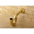 thumbnail image 2 of Kingston Brass CC2182 Vintage 1-1/4-inch Decor P-Trap, 18 Gauge, Polished Brass, 2 of 3