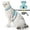 C, variant on Double Reinforced Breakaway Cat Leash with Reflective for Secure Outdoor Walking