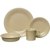 Fiesta 4-Piece Dinnerware Place Setting, Ivory, Made in the USA By Brand Fiesta