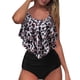 thumbnail image 4 of Moda mujer estampado Bikini Push-Up Pad traje de baño traje de baño conjunto de ropa de playa Fridja  nalpqowj59935, 4 of 9