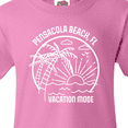 thumbnail image 4 of Inktastic Summer Vacation Mode Pensacola Beach Florida Youth T-Shirt, 4 of 5
