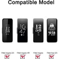 thumbnail image 3 of MYKOMI pour Fitbit Inspire 2 Bracelets Femmes Hommes, Bracelet en Maille Métallique en Acier Inoxydable Réglable Bracelet Magnétique de Remplacement pour Fitbit Inspire 2 Tracker D\'entraînement Physique, 3 of 8