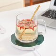 thumbnail image 1 of Calentadores de bebidas multiusos Calentador de té Posavasos Calentador eléctrico de invierno Posavasos Calentador USB Calentador de tazas Calentador - con Copa V Redondo con perfecl Calentador de tazas, 1 of 8