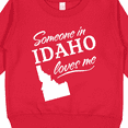thumbnail image 3 of Inktastic Someone in Idaho Loves Me Toddler Sweatshirt, 3 of 4