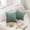 189#Green, variant on 45x45cm Boho Decorative Pillow Cover, Soft Swan Down Fabric with Hidden Zipper, Stylish Durable Elegant Cushion Case for Living Room Couch Bed Sofa Home Decor