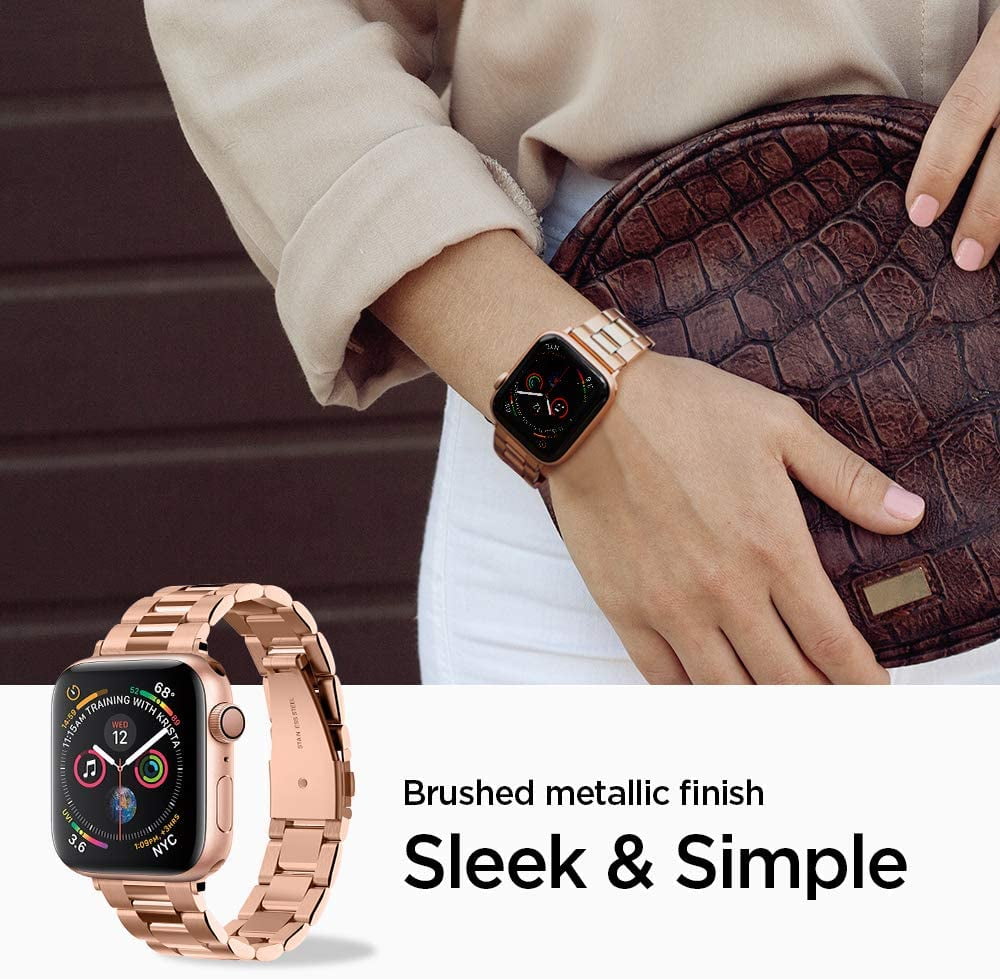 Spigen Modern Fit Designed for Apple Watch Band for 38mm/40mm Series  5/Series 4/Series 3/2/1 - Rose Gold | Walmart Canada