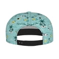 thumbnail image 2 of Hirioo Hawaiian Style for Baseball Cap Men Cap Flat Brim for Men Women Teens Adjustable Baseball Cap, 2 of 7