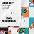 thumbnail image 4 of Space Jam: A New Legacy Character Tiles Officially Licensed Beach Towel 30' x 60', 4 of 6