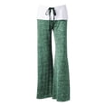 thumbnail image 4 of Pantalones de talla grande para mujer, para Yoga, salón, deportes, pierna ancha, ajuste informal 2XL Zulema Pantalones anchos de la pierna de la yoga, 4 of 8
