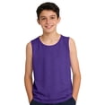 thumbnail image 6 of UACY Boys Tank Tops Casual Sleeveless Crewneck Athletic Workout Tees Basic Solid Undershirts (Dark Purple, 3-4 Years), 6 of 6