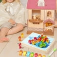 thumbnail image 1 of Feltree 9-in-1 Multifunctional Educational Building Block Toy Box for Kids with Alphabet, Number Pairing, Fishing, Painting & More Interactive Learning Games, 1 of 8