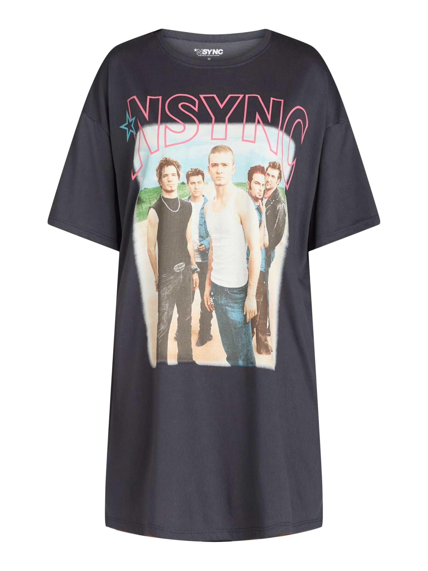 NSYNC Junior's Sleep Graphic Tee with Short Sleeves, Sizes S-3X
