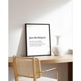 thumbnail image 6 of HAUS AND HUES Funny Wall Décor - Home Office Wall Decor Funny Quotes for Walls Office Wall Decor Quotes Funny Wall Art for Office Home Office Funny Quotes Just Checking In (Framed Black, 16x20), 6 of 6