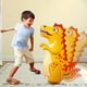 thumbnail image 1 of Juguete inflable de dinosaurio para niños | Ejercicio y juego de descompresión en interiores | Material de PVC, suave y seguro, 1 of 6