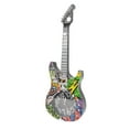 thumbnail image 1 of Guitar Wall Clock, Guitar Decorative Wall Clock Drop Resistant High Volume Simulation Time Accurate  For Desktop For Home 5680 Guitar,5680CC Guitar With Stand, 1 of 8