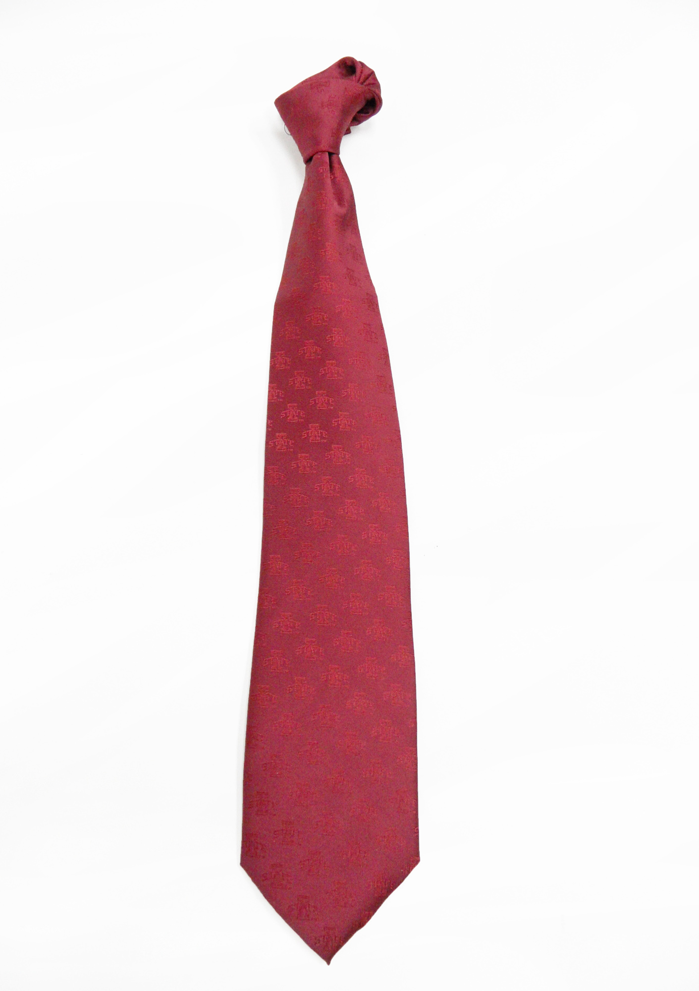 Iowa State Cyclones Tone on Tone Necktie - Donegal Bay - Unisex - One Size