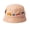 Beige, variant on Toddler Boys Train Print Bucket Hat – White, Lightweight Breathable Sun Hat, Ages 1–4 Years