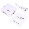 thumbnail image 3 of Convertidor Mini A VGA 2 VGA Con Cable USB Convertidor Adaptador 1080P Para PS3 XBOX360 Blue Ray DVD HD Decodificadores Pantalla LED CRT, 3 of 7