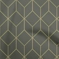 thumbnail image 1 of oneOone Cotton Cambric Gray Fabric Geometric Quilting Supplies Print Sewing Fabric By The Yard 56 Inch Wide, 1 of 5