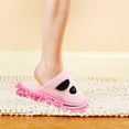 thumbnail image 4 of 1 par de pantuflas de trapeador, pantuflas para limpiar pisos, adorables pantuflas para trapear, pantuflas de limpieza, 4 of 6