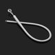 thumbnail image 5 of Kit de bucles de costura Paquete de 10 | Herramientas de enhebrado de cordón flexibles - Dispositivo de encordado de cuerdas para cinturones de tela Tiras de cincha | Acero para muelles, 5 of 7