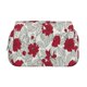 thumbnail image 2 of Disketp Leaves And Anemone Flowers In Red Grey Estuche de Lápices de Doble Capa con Tapa Abatible y Cremallera, Organizador Escolar para Adolescentes y Adultos, 2 of 7