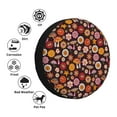 thumbnail image 4 of Naloa 70s Groovy Hippie Retro PVC Leather Spare Tire Wheel Cover for Car Truck SUV Camper Trailer Universal Fit many size14 inch, 4 of 6