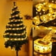 thumbnail image 3 of Decoraciones para árboles de Navidad Cadena de luces 32 pies 100 luces LED Cinta de alambre de cobre (luz cálida dorada alimentada por batería), 3 of 5