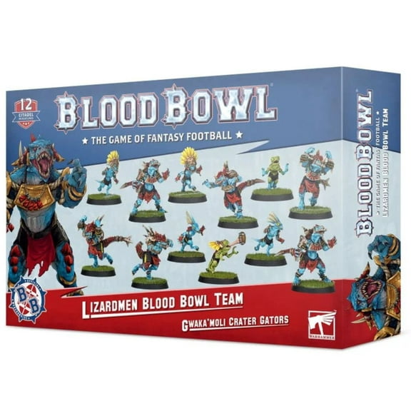 Blood Bowl: Lizardmen Blood Bowl Team - Gwaka'moli Crater Gators