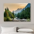thumbnail image 3 of wall26 Canvas Print Wall Art Colorado Forest River Rapid Rock Mountain Nature Wilderness Photography Realism Earth Scenery Rustic Scenic Landscape Colorful for Living Room, Bedroom, Office - 24", 3 of 5