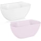 thumbnail image 1 of (rosa + blanco) recipientes para recoger residuos de cocina - bandeja para recoger residuos de mesa de 3,8 l - contenedor colgante de 28 x 13,5 x 11 cm, 1 of 5