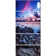 thumbnail image 2 of Full Moon Fantasy Seascape - Large Landscape Canvas Art, 2 of 3
