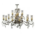 thumbnail image 5 of Meyda Tiffany 149437 Long Windsor 14 Light 38" Wide Chandelier, 5 of 5