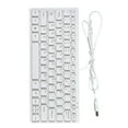 thumbnail image 2 of Wired USB Mini Keyboard 78 Key Ultra Thin Design for Desktop Laptop PC Ergonomic and Portable, 2 of 11