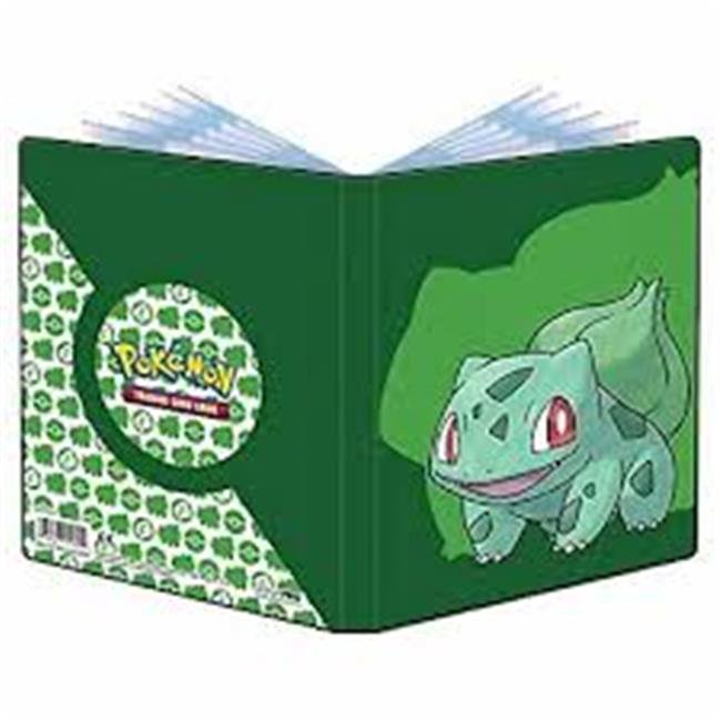 Ultra Pro ULP15539 4 Pocket Portfolio Pokemon Bulbasaur Binder ...