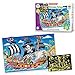 thumbnail image 3 of The Learning Journey International 113851 Casse-Tête Double - Phosphorescent - Bateau Pirate, 3 of 4