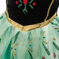 thumbnail image 7 of Anna Princess Dress Snow Queen Costume for Girls Birthday Party Halloween Christmas Cosplay Outfit Toddler Kids, 7 of 7