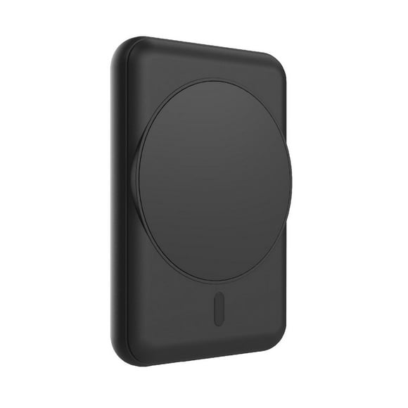 Merkury Magnetic Wireless Charger with 5000mAh Power Bank, Magnetic Wireless Charger Power Bank