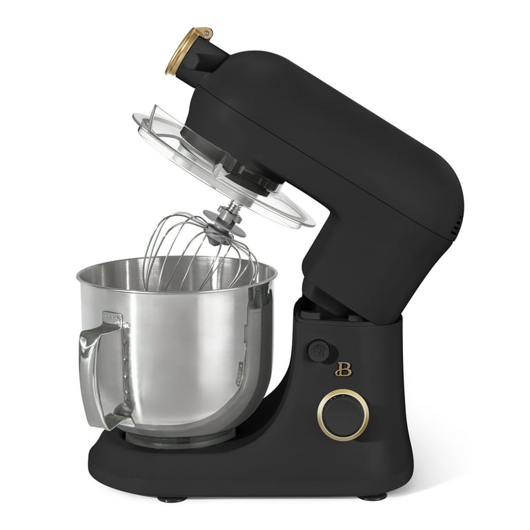 Beautiful 6 Qt Tilt-Head Stand Mixer with Dough Hook, Flat Beater