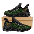 thumbnail image 1 of Zapatos planos con estampado de hierba verde 3D para mujer, zapatillas cómodas con plataforma y cordones, calzado ligero para otoño e invierno, 1 of 6