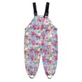 thumbnail image 2 of Pantalon de Pluie à Bretelles pour Enfants, Dessin Animé, pour Bébés Garçons et Filles, Pantalon d'Assaut pour Jouer dans l'Eau, 2 of 9