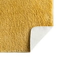 thumbnail image 7 of Rugs.com Bano Everyday Bath Mat Collection Rug – 1' 8 x 2' 7 Mustard Yellow Machine Washable Shag Bath Mat, Extra Soft and Absorbent, Non-Slip, Quick Dry, Perfect for Bathroom, 7 of 7
